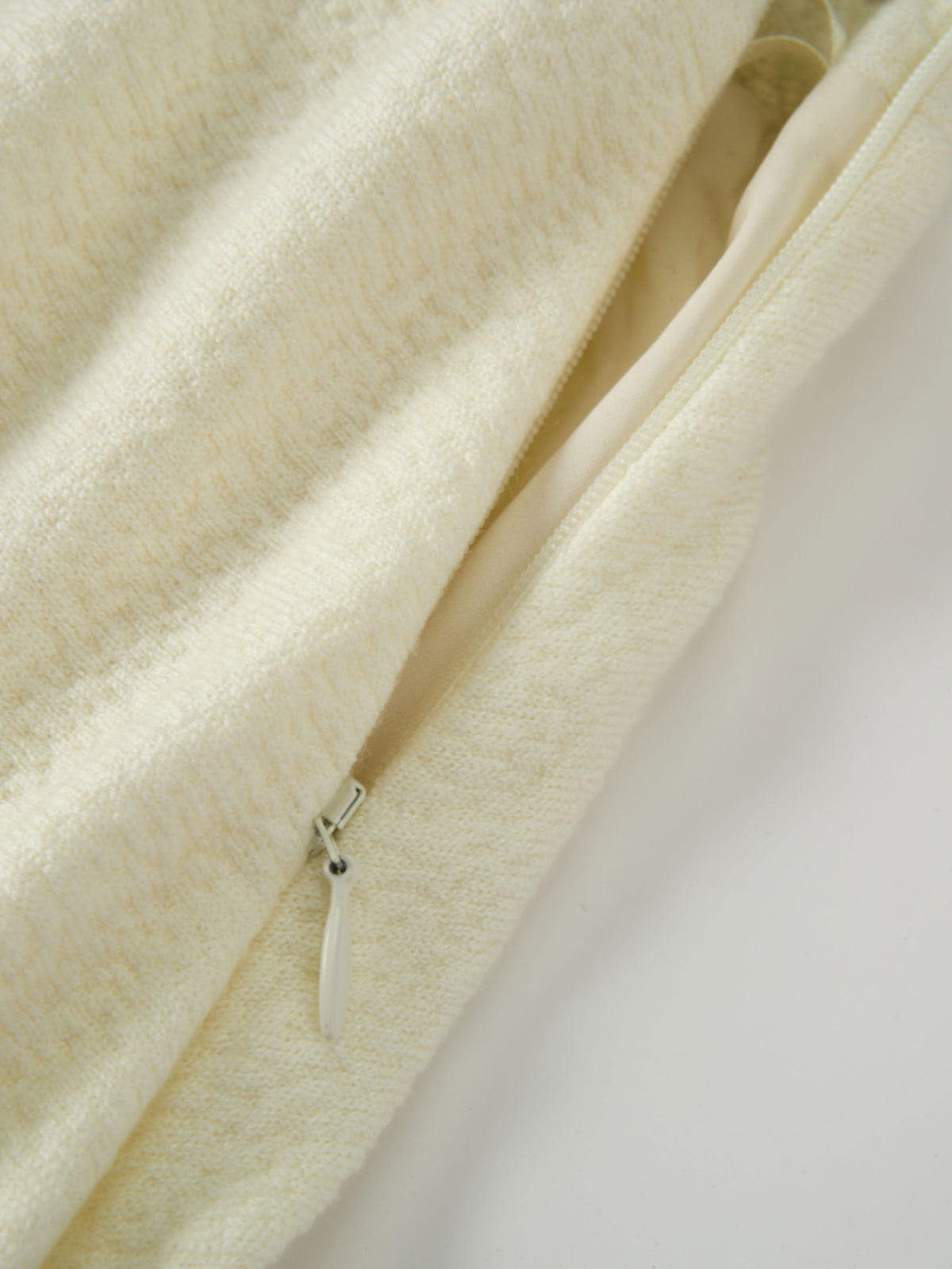 Midi Flare Skirt - Cream