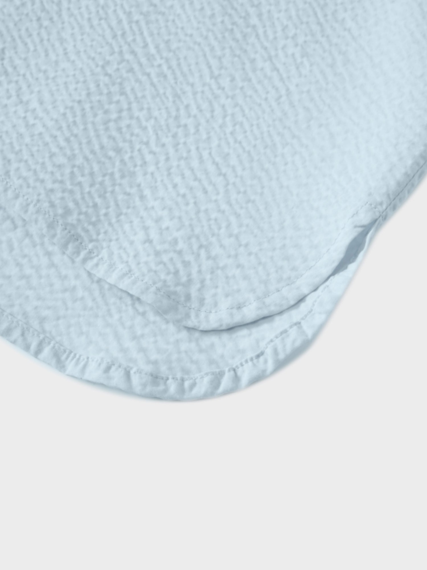 Long Button Down Shirtdress-Light Blue