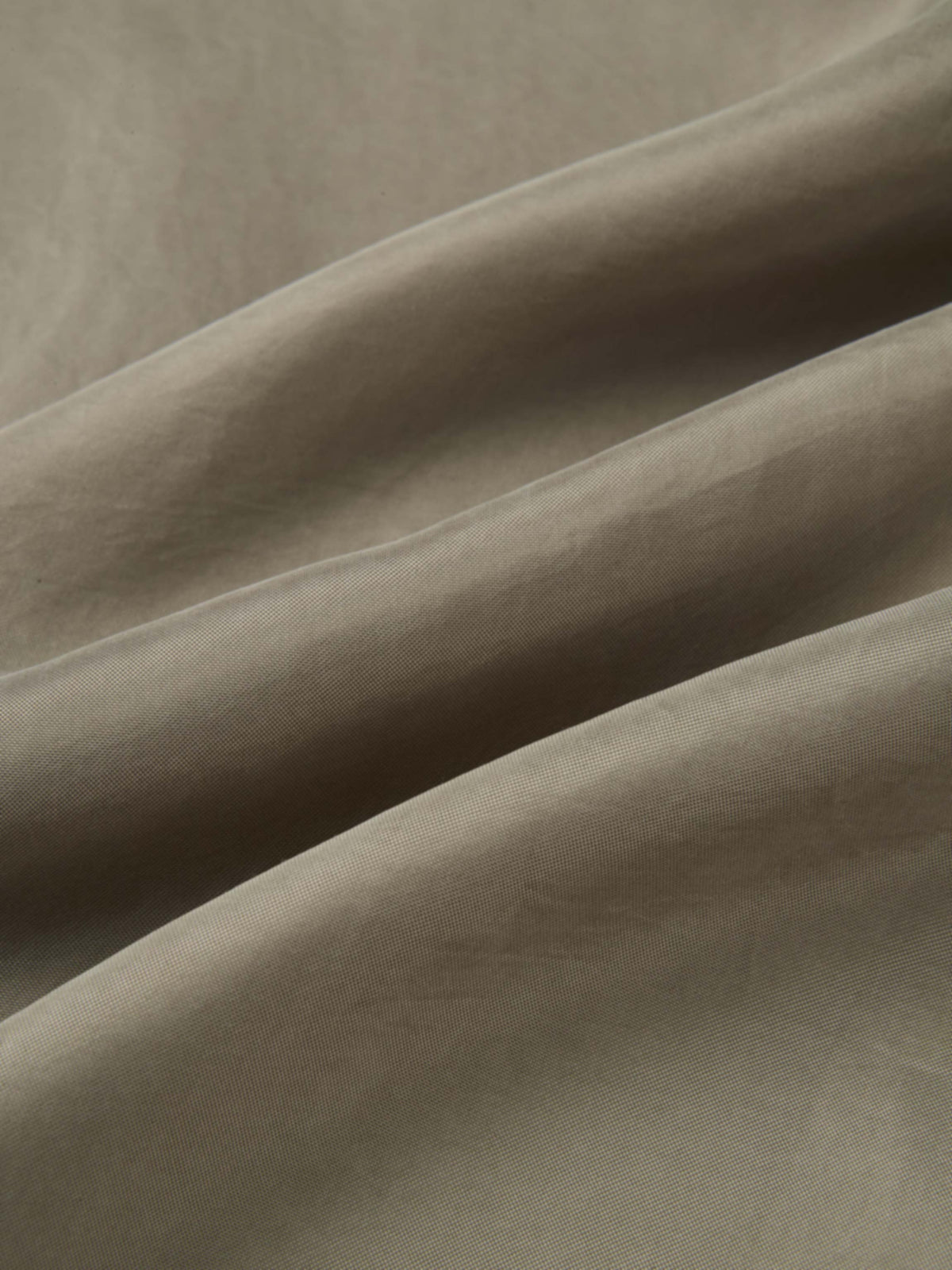 Cupro Drop Waist Maxi Dress - Warm Taupe