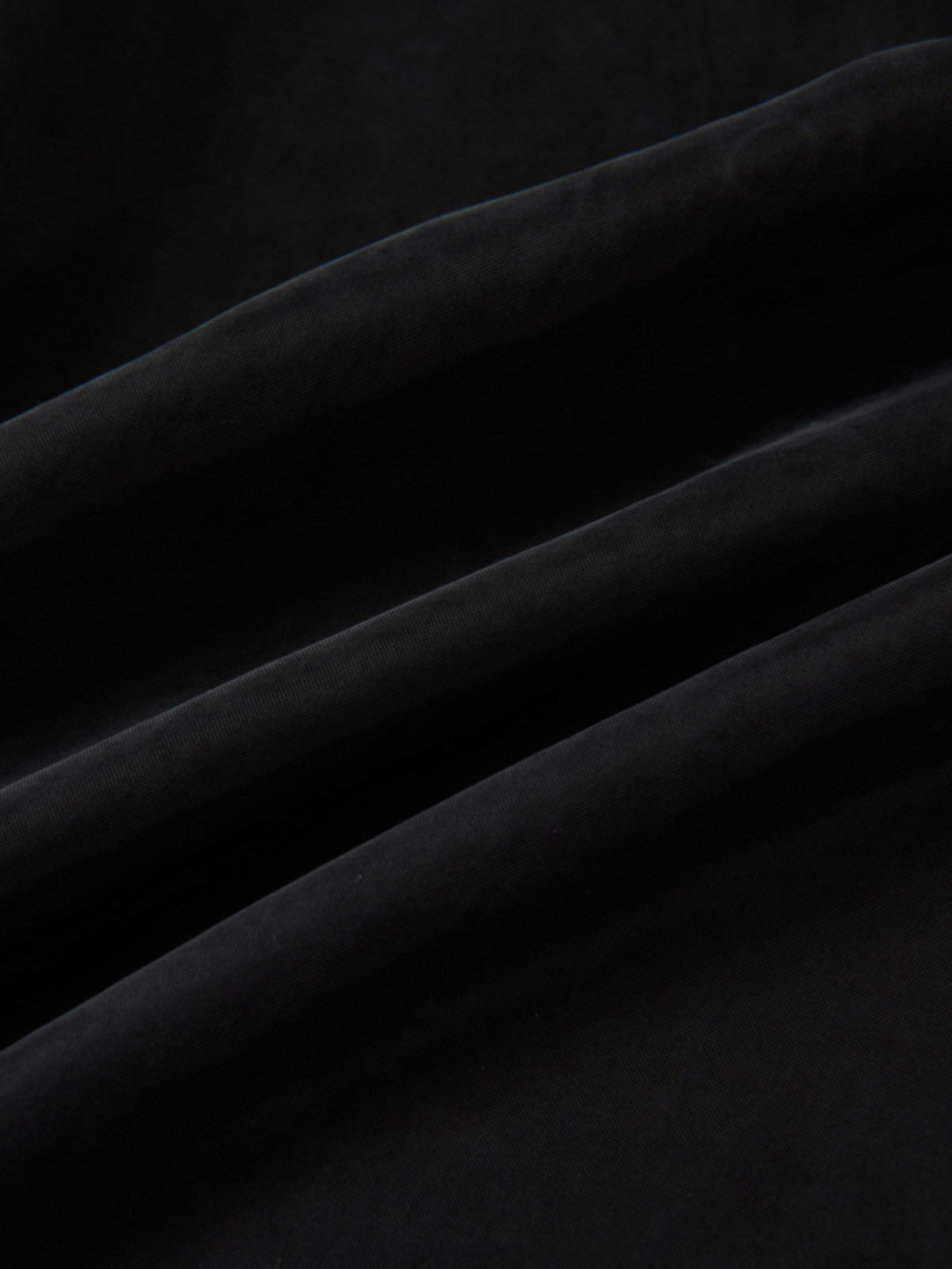 Cupro Drop Waist Maxi Dress - Black