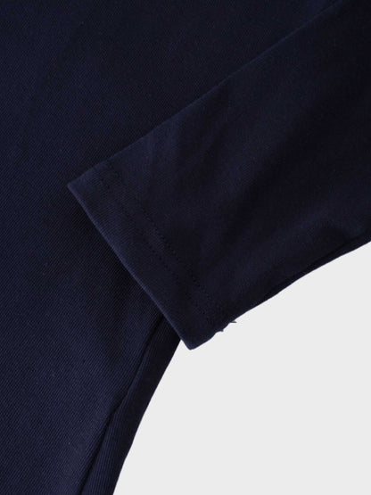 CLASSIC TEE 3Q-BLACK