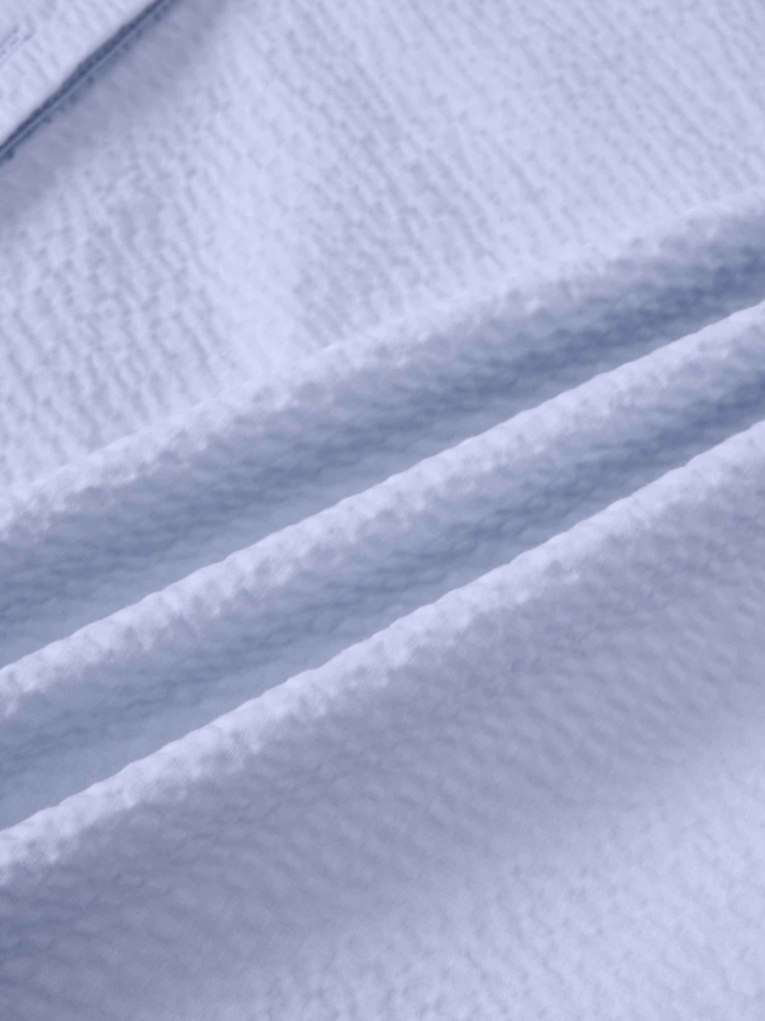 Long Button Down Shirtdress-Light Blue