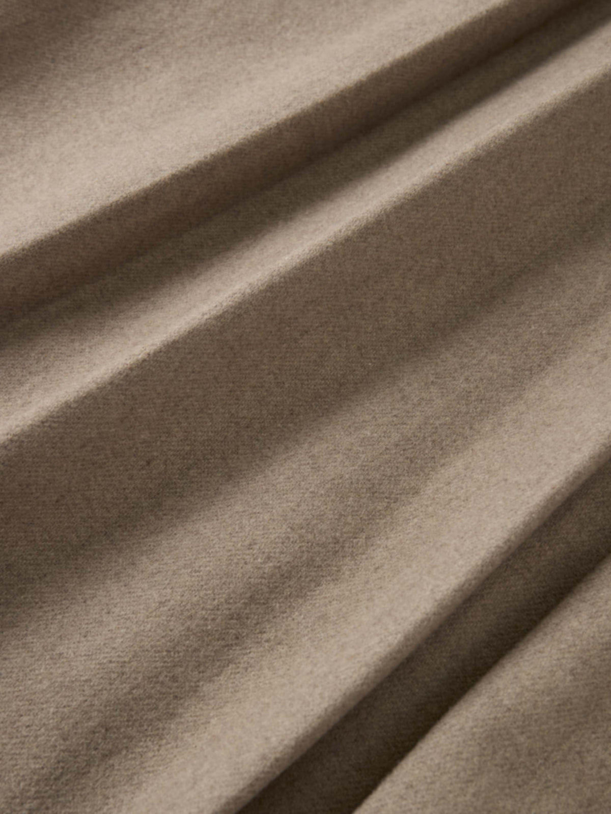 Pocket Detail Pleat Skirt - Warm Taupe