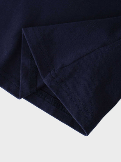 CLASSIC TEE 3Q-BLACK