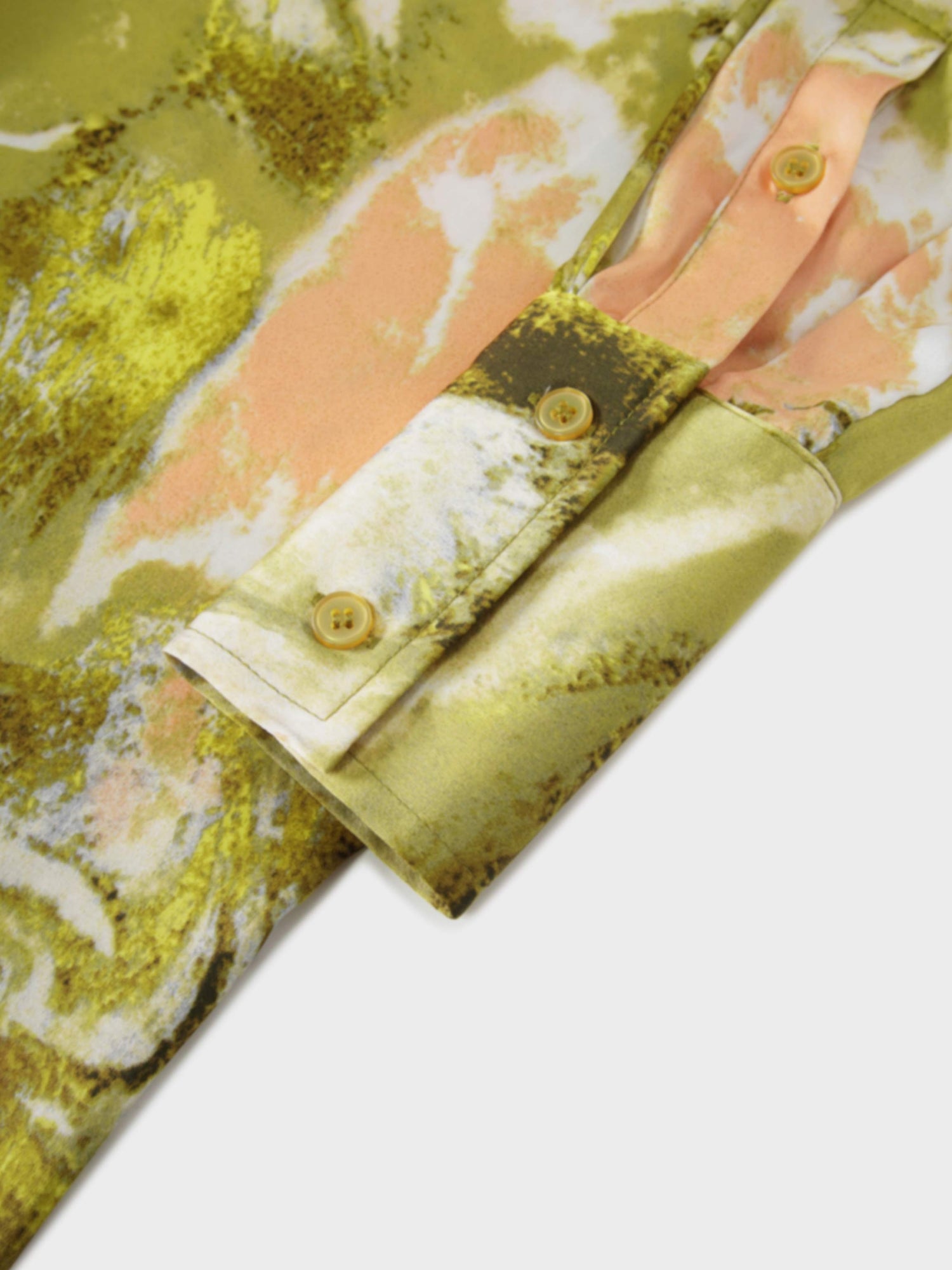 Side Gathered Dress-Multi