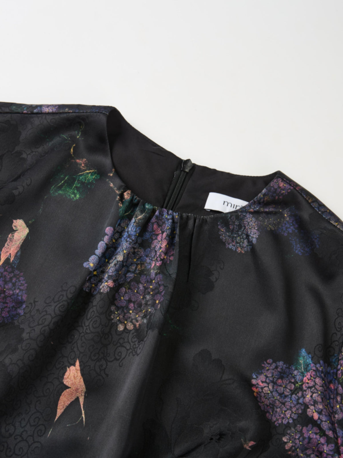 Waist Yoke Dress - Flower Bunches