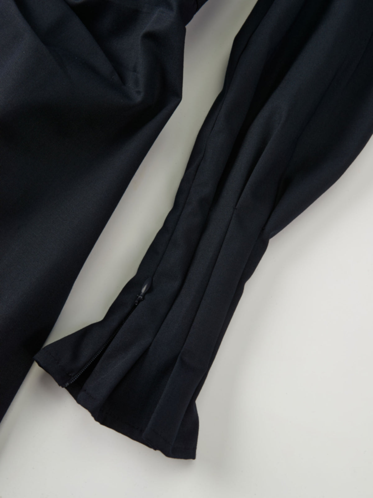 Side Tie Shirtdress - Navy