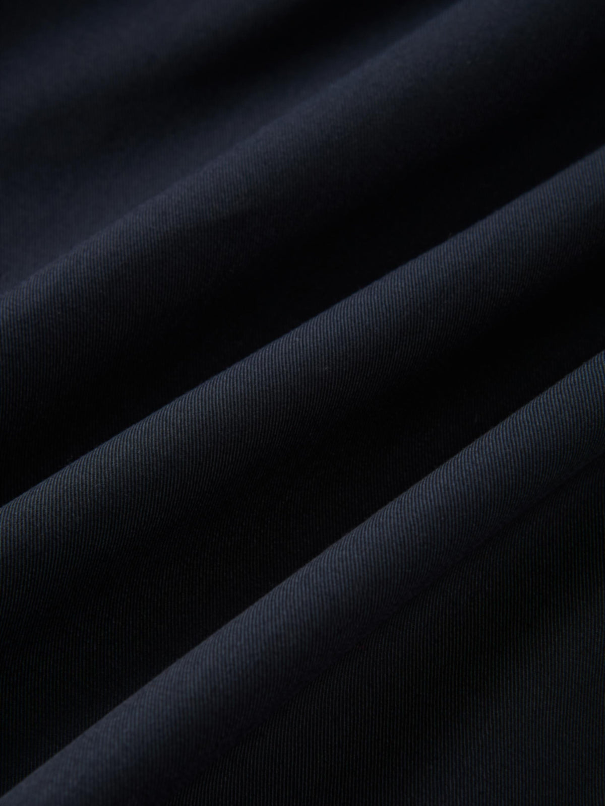 Side Tie Shirtdress - Navy
