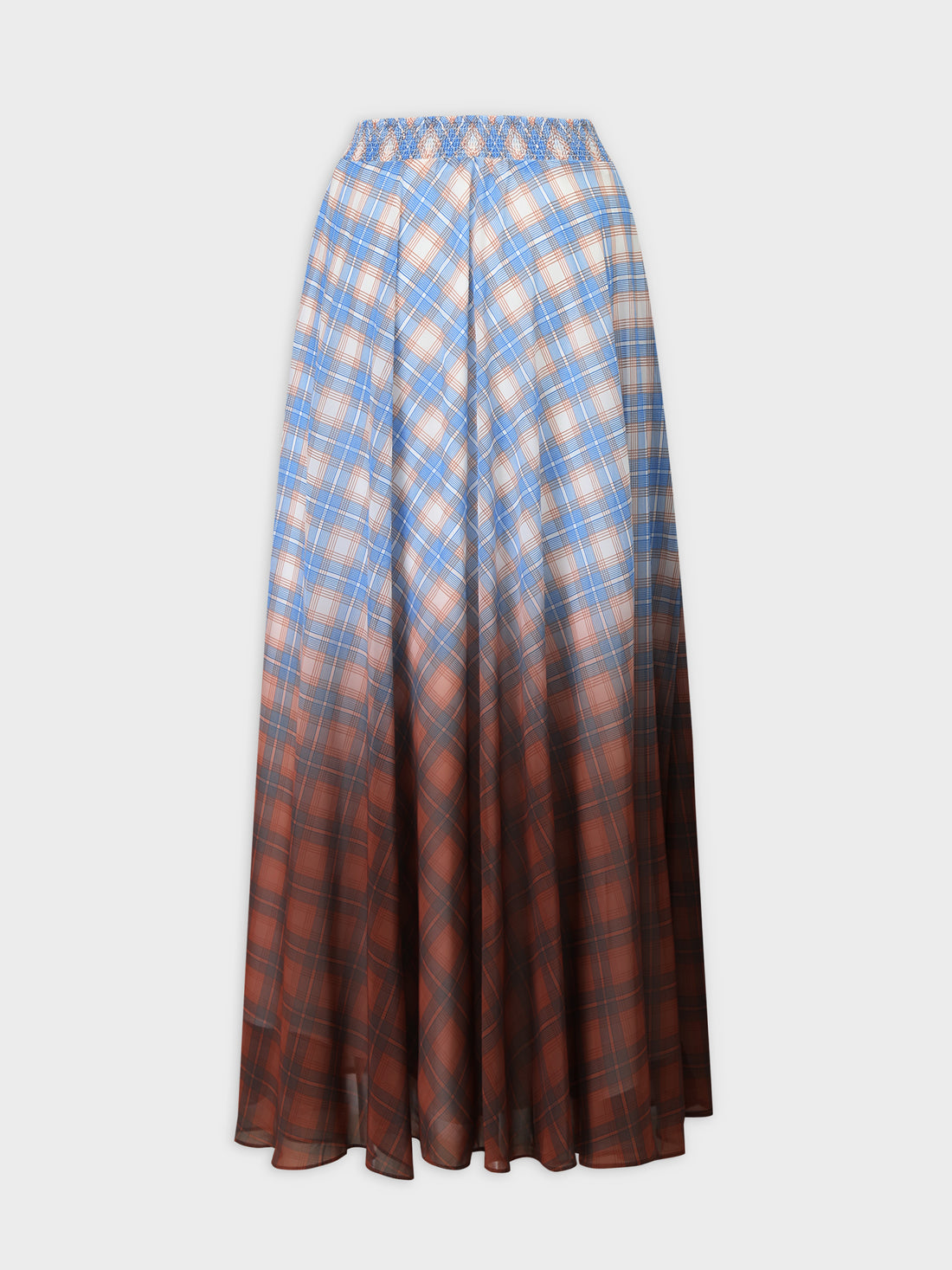 FALDA ENVOLVENTE SIMULADA 39&quot;-PLAID OMBRE