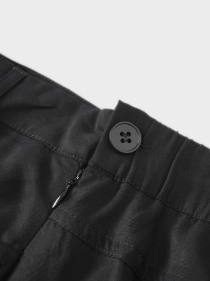 Lightweight Bubble Skirt-Black