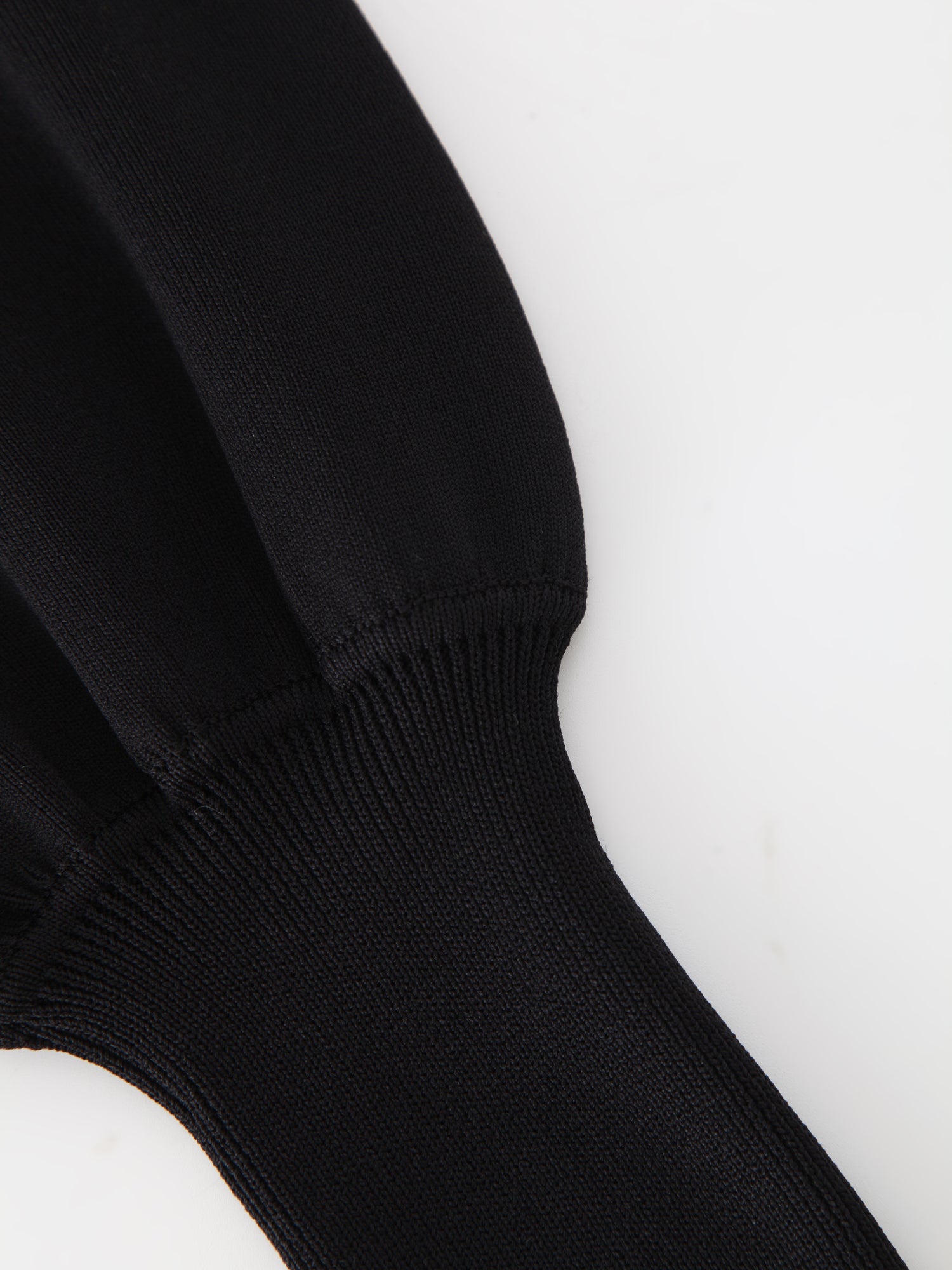 High Cuff Sweater-Black