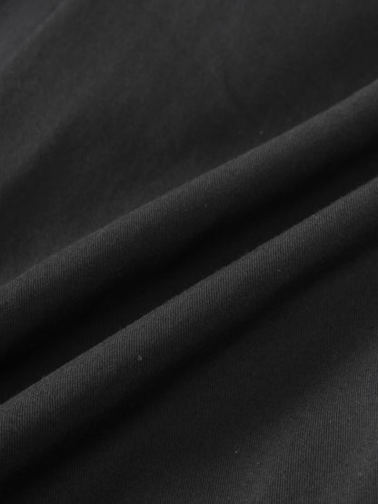 Lightweight Bubble Skirt-Black