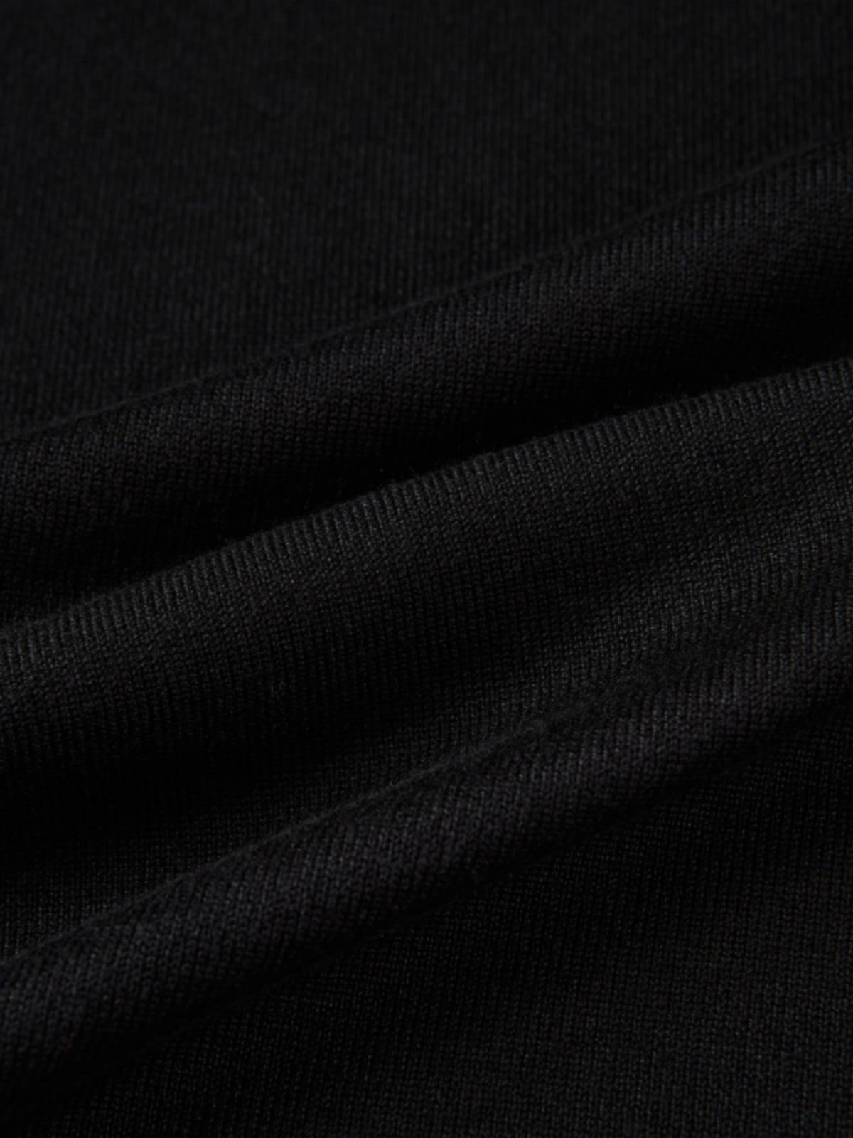 Sleeveless Basic Sweater - Black