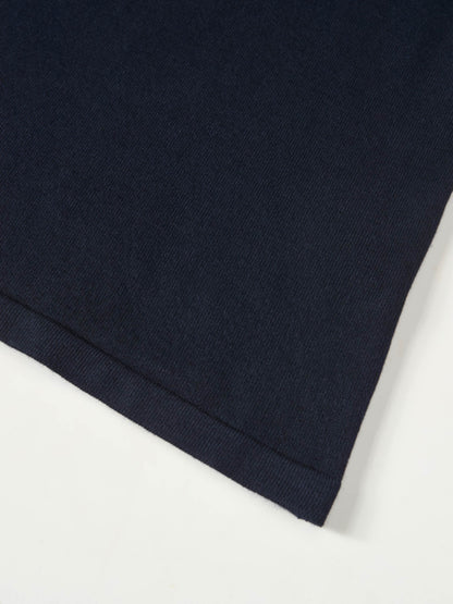 Sleeveless Basic Sweater - Navy
