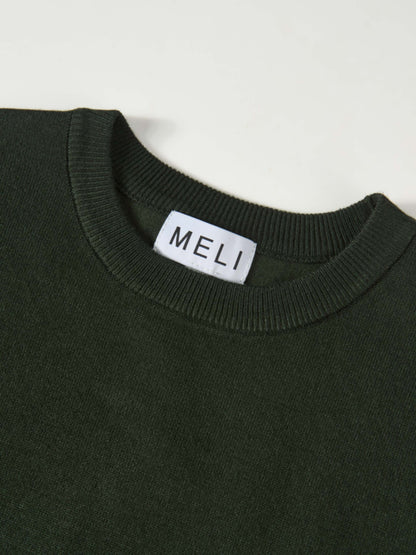Sleeveless Basic Sweater - Green