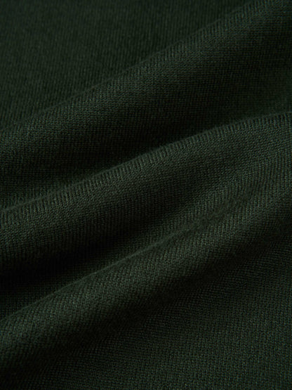 Sleeveless Basic Sweater - Green