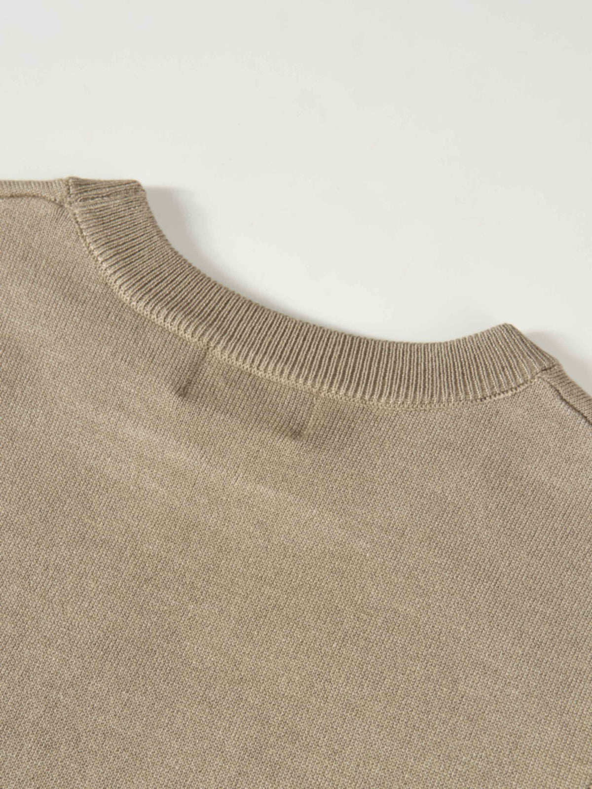 Sleeveless Basic Sweater - Warm Taupe