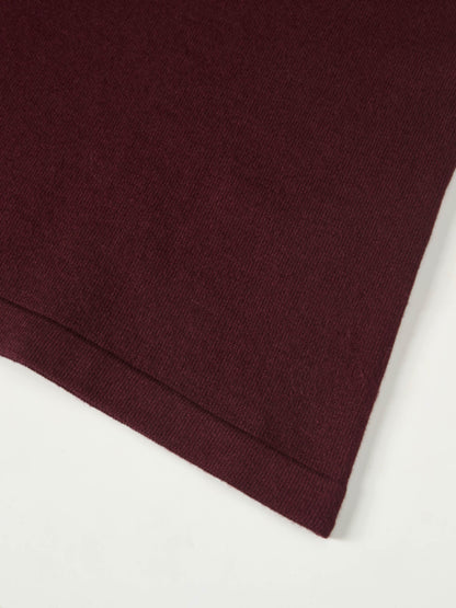 Sleeveless Basic Sweater - Burgundy