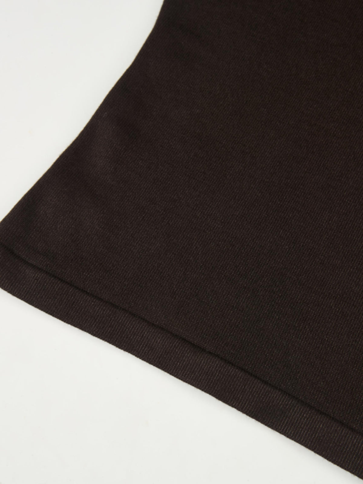Sleeveless Basic Sweater - Brown