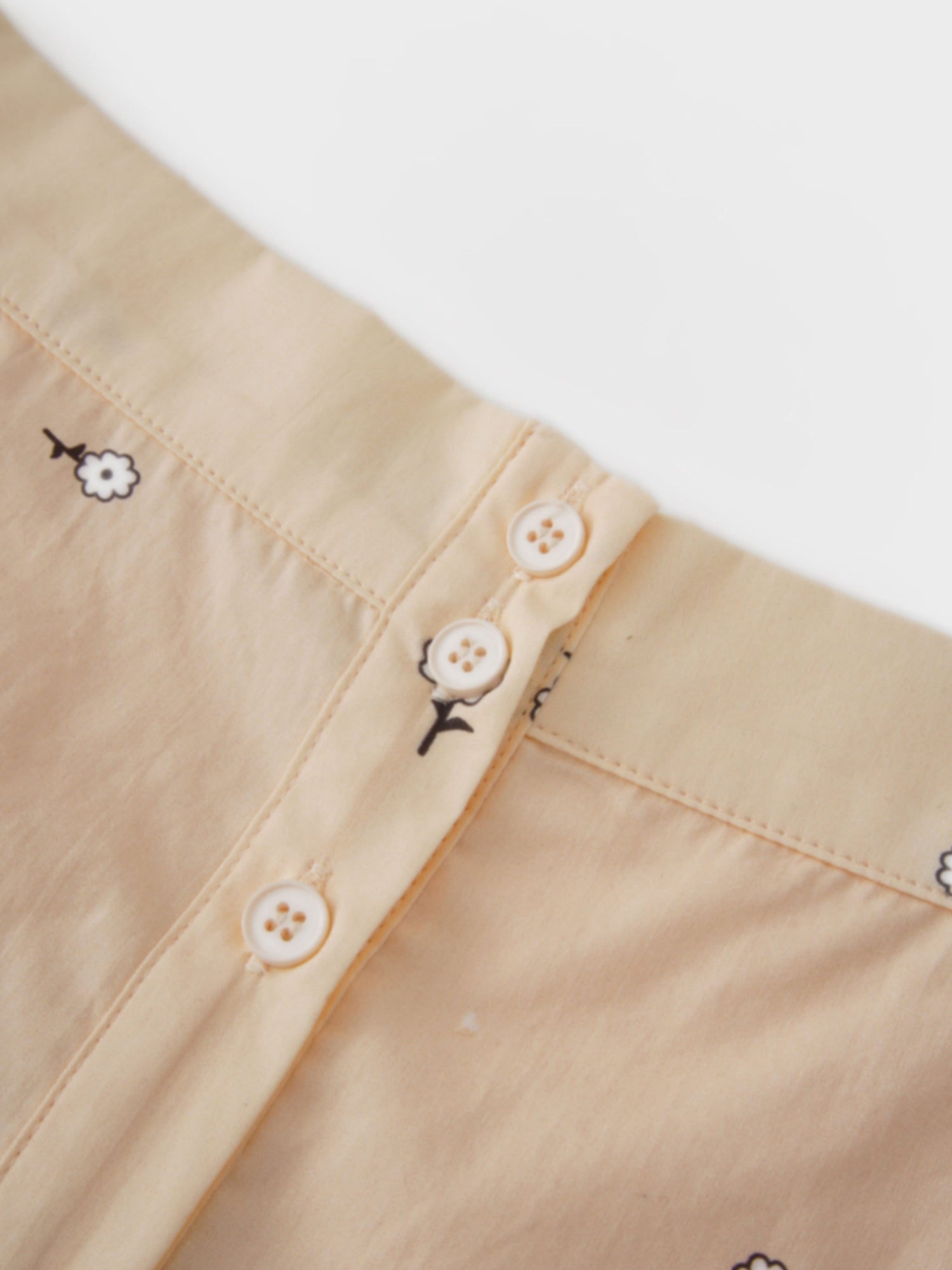 Ombre Flower Skirt-Peach