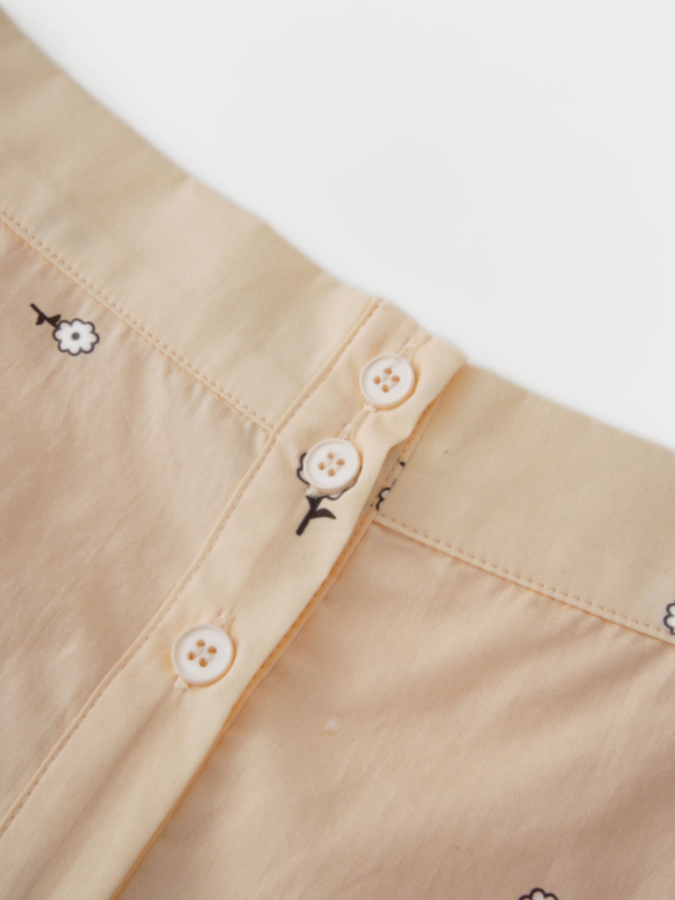 Ombre Flower Skirt-Peach