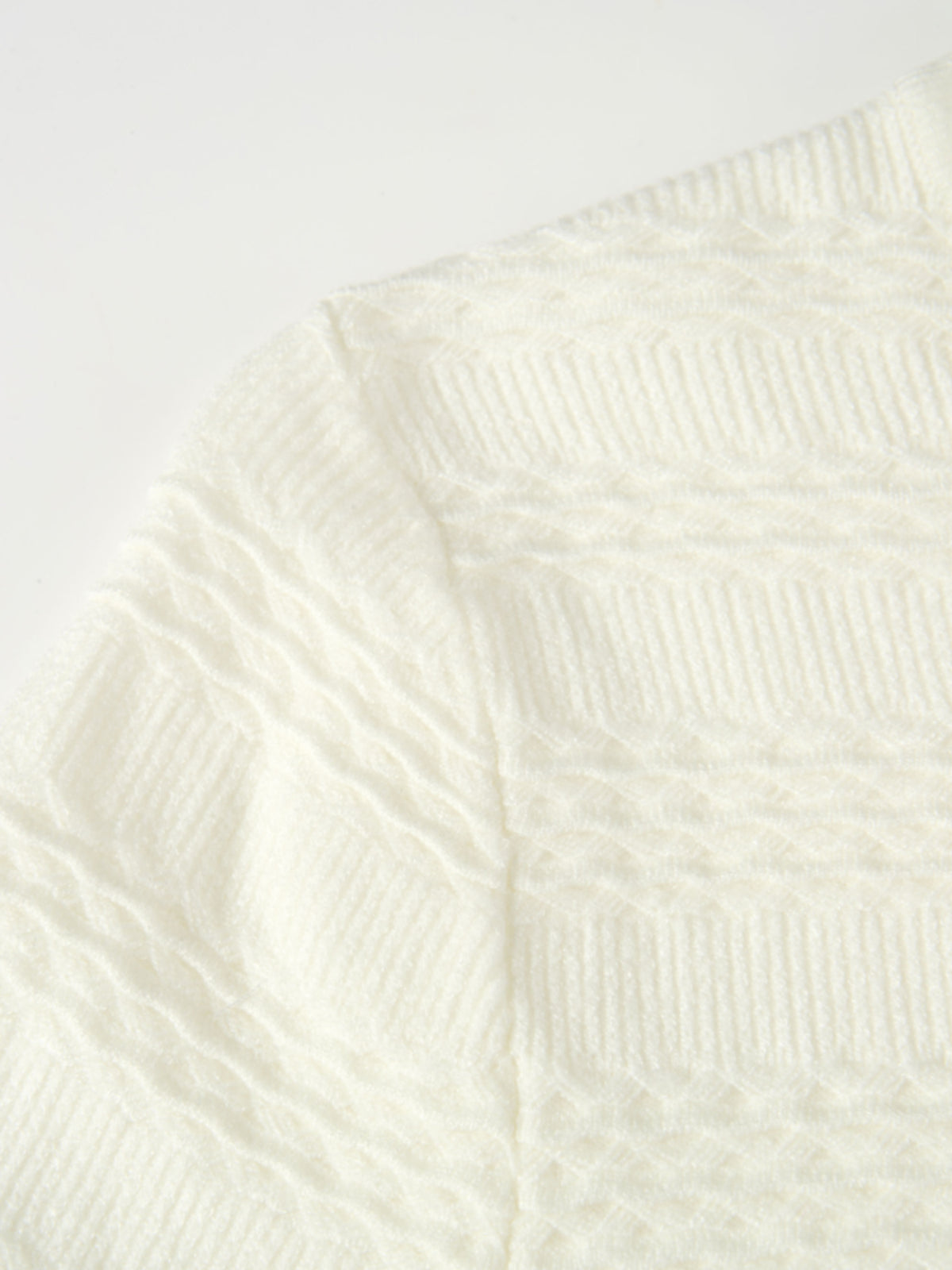 Peplum Cardigan - Cream