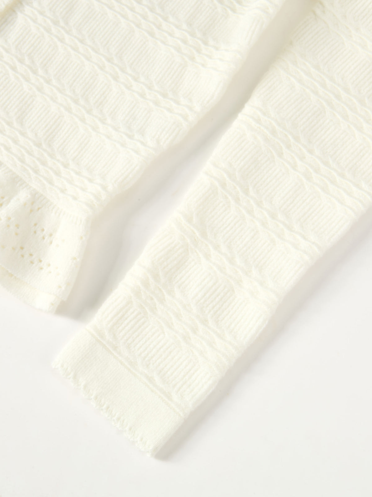 Peplum Cardigan - Cream