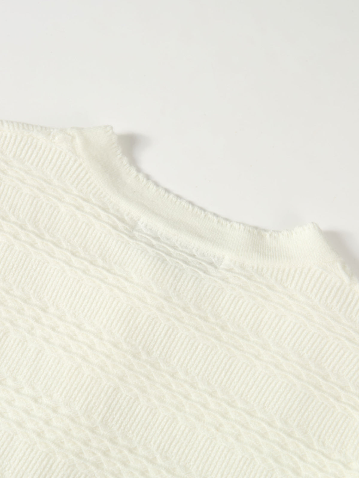 Peplum Cardigan - Cream