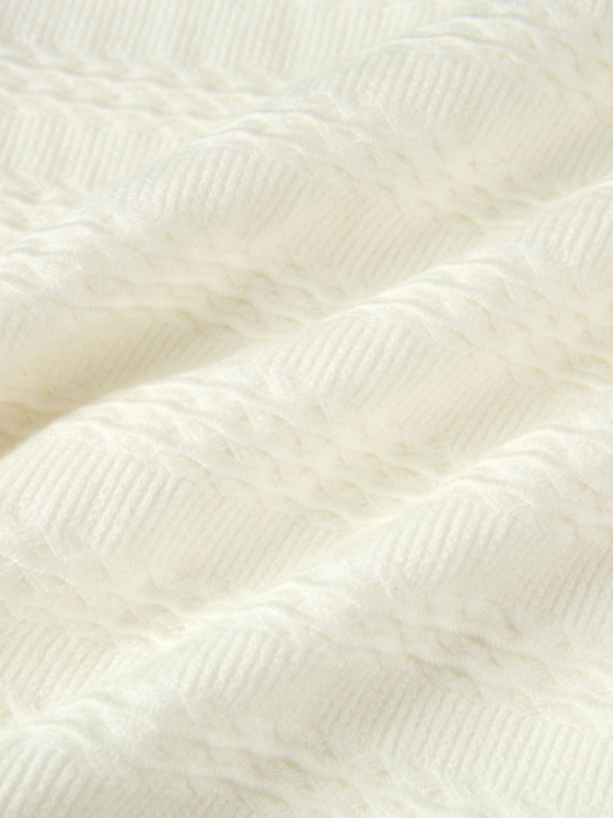 Peplum Cardigan - Cream