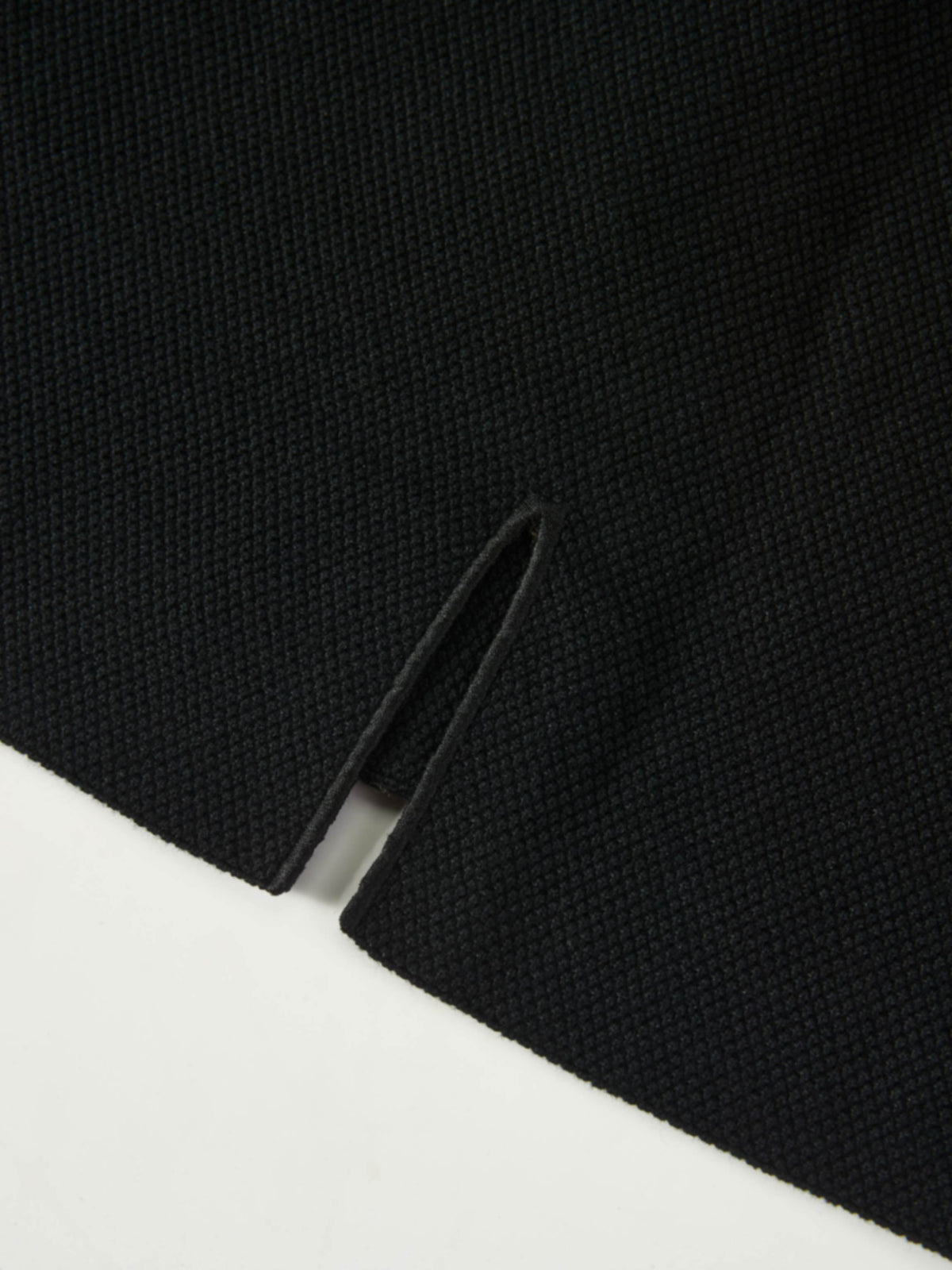 Knit Boxy Blazer - Black