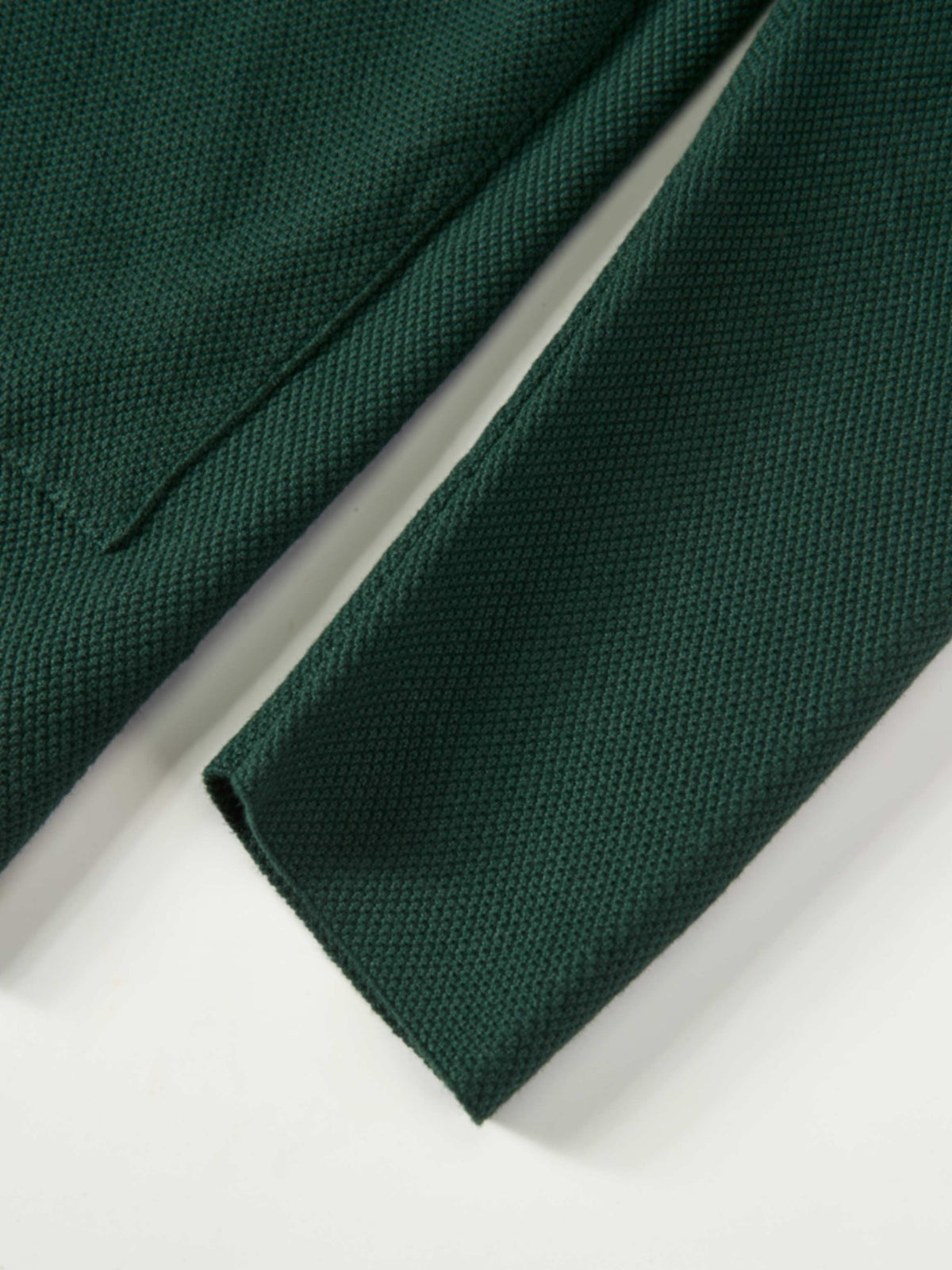 Knit Boxy Blazer - Green