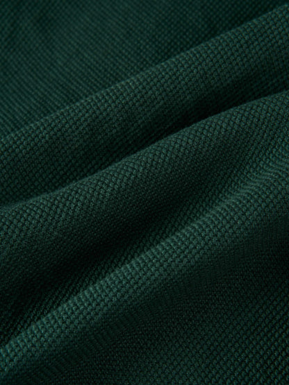 Knit Boxy Blazer - Green