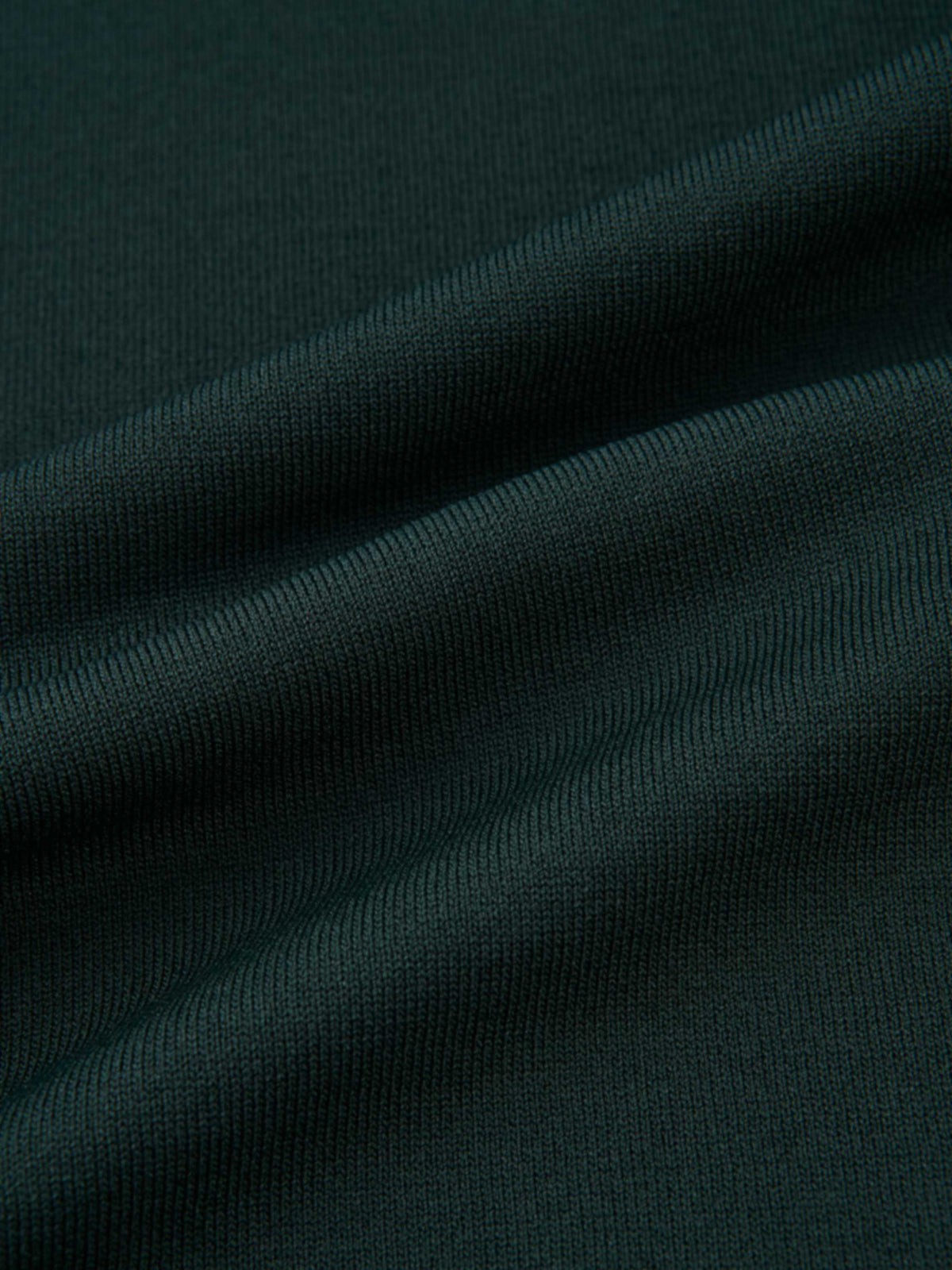 Sleeveless Crew Neck Silk Knit Top - Emerald Green