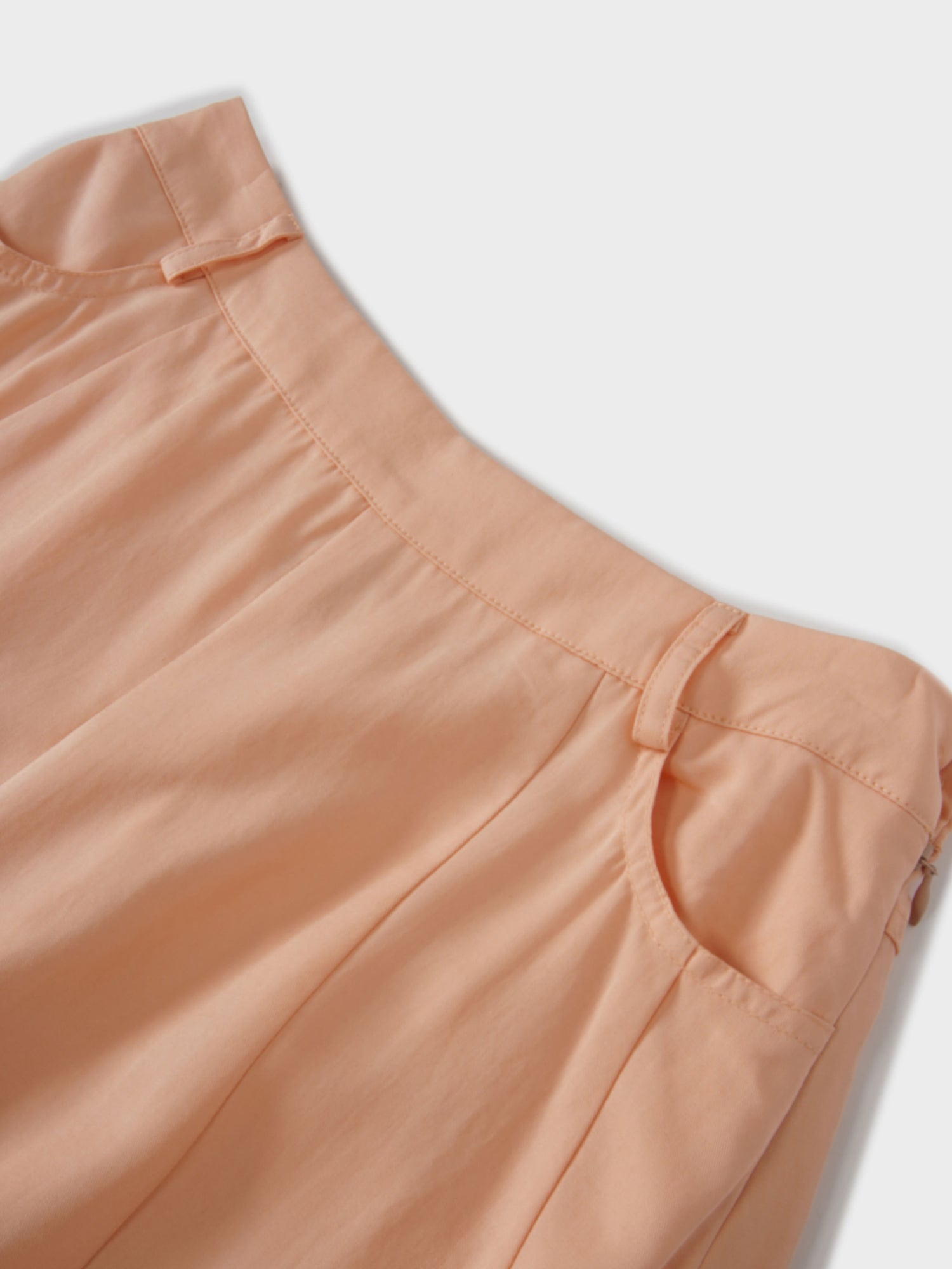 Lightweight Bubble Skirt-Peach