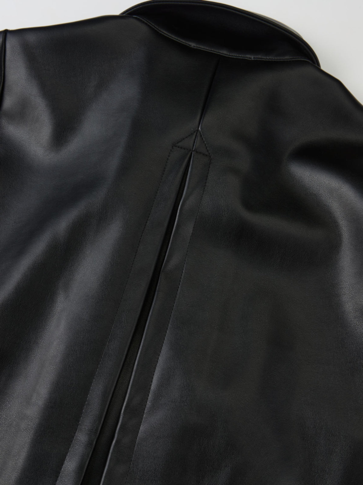 Swing Leather Jacket - Black