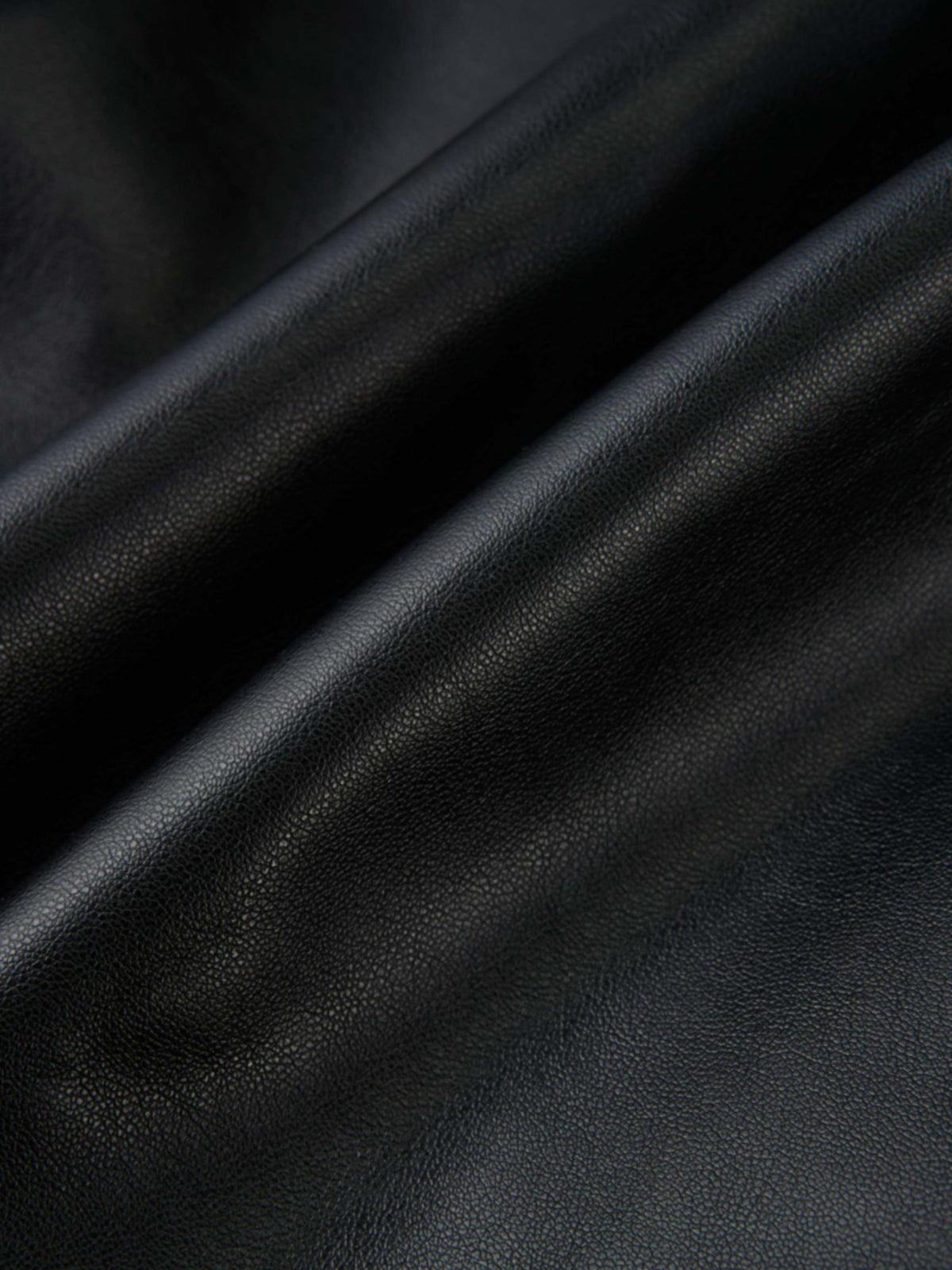 Swing Leather Jacket - Black