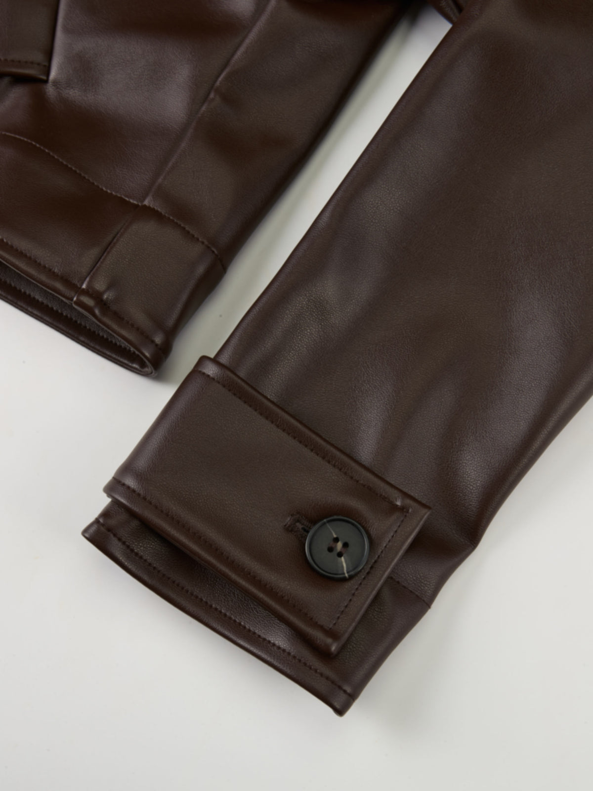 Swing Leather Jacket - Dark Brown
