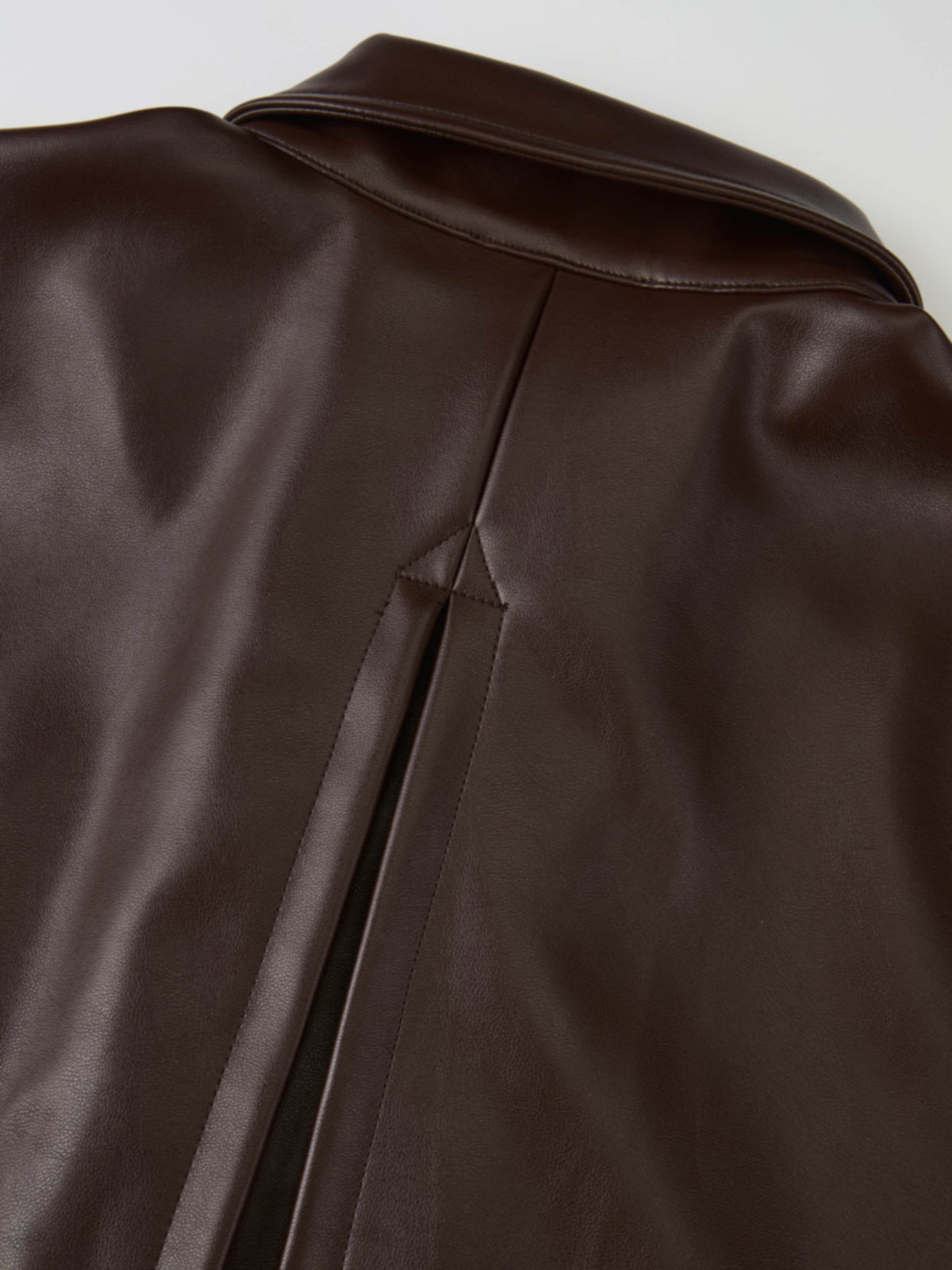 Swing Leather Jacket - Dark Brown