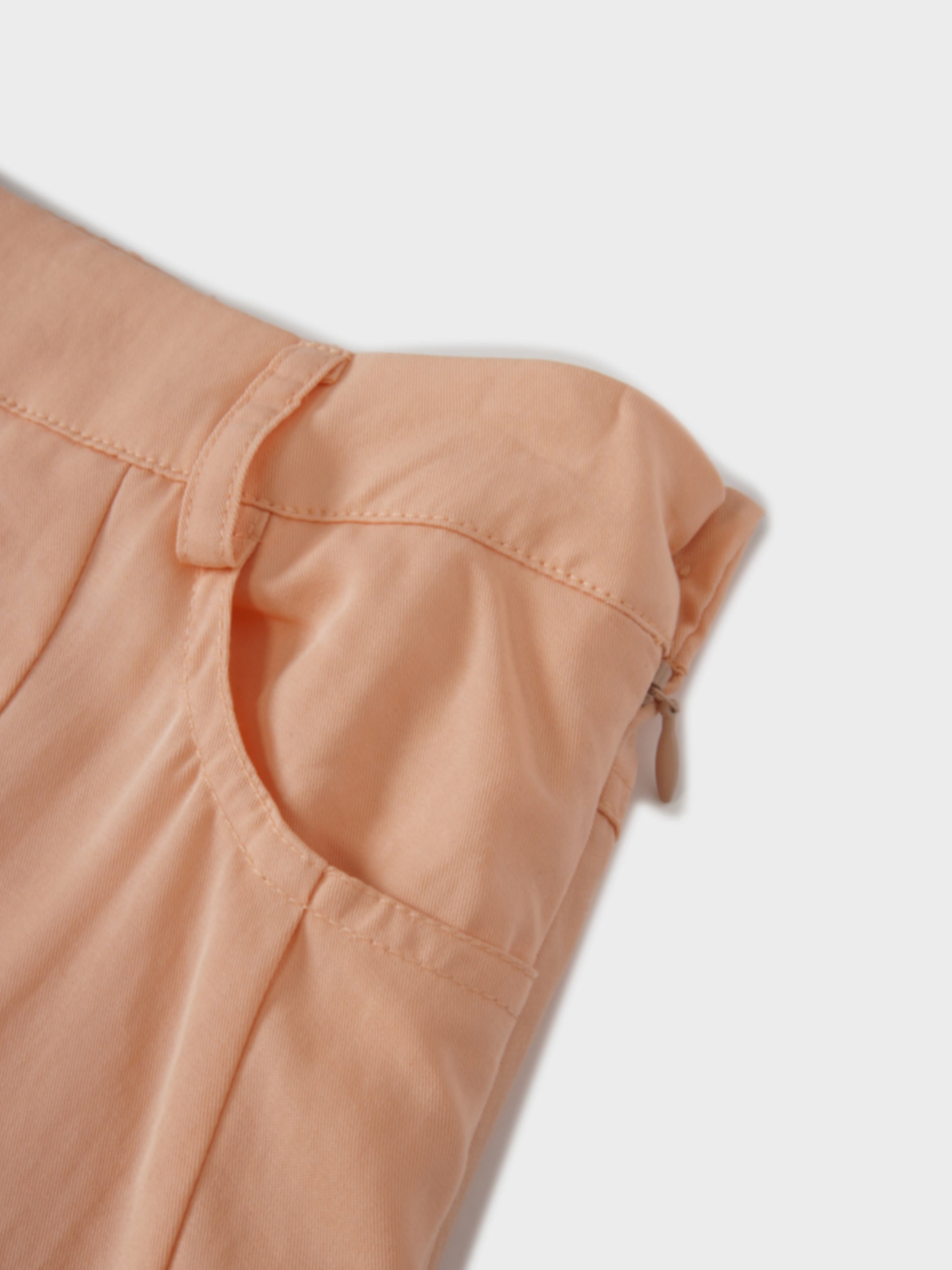Lightweight Bubble Skirt-Peach