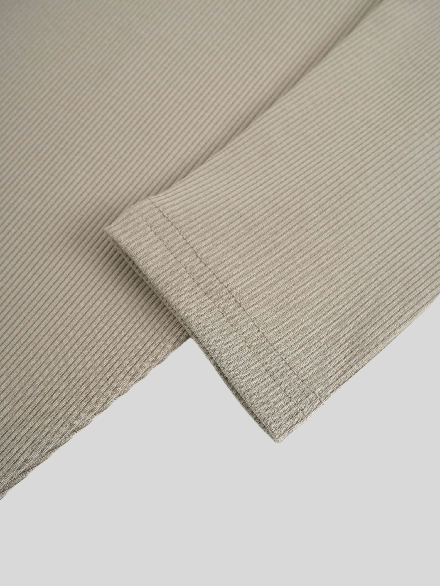 Crew Ribbed Dolman-Muted Olive