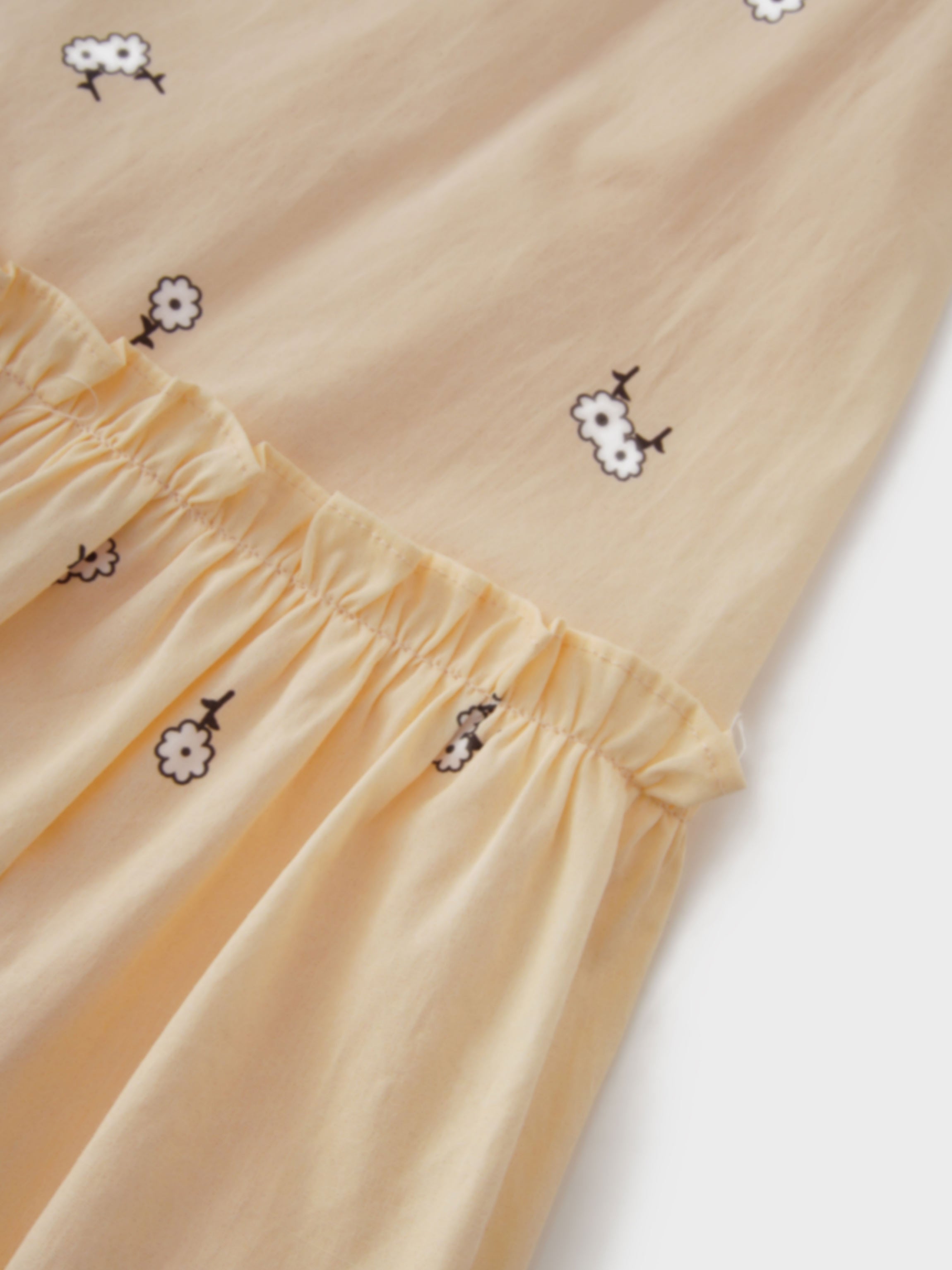 Ombre Flower Skirt-Peach