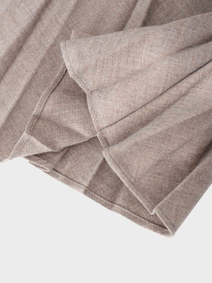 Marni Pleated Skirt-Fawn