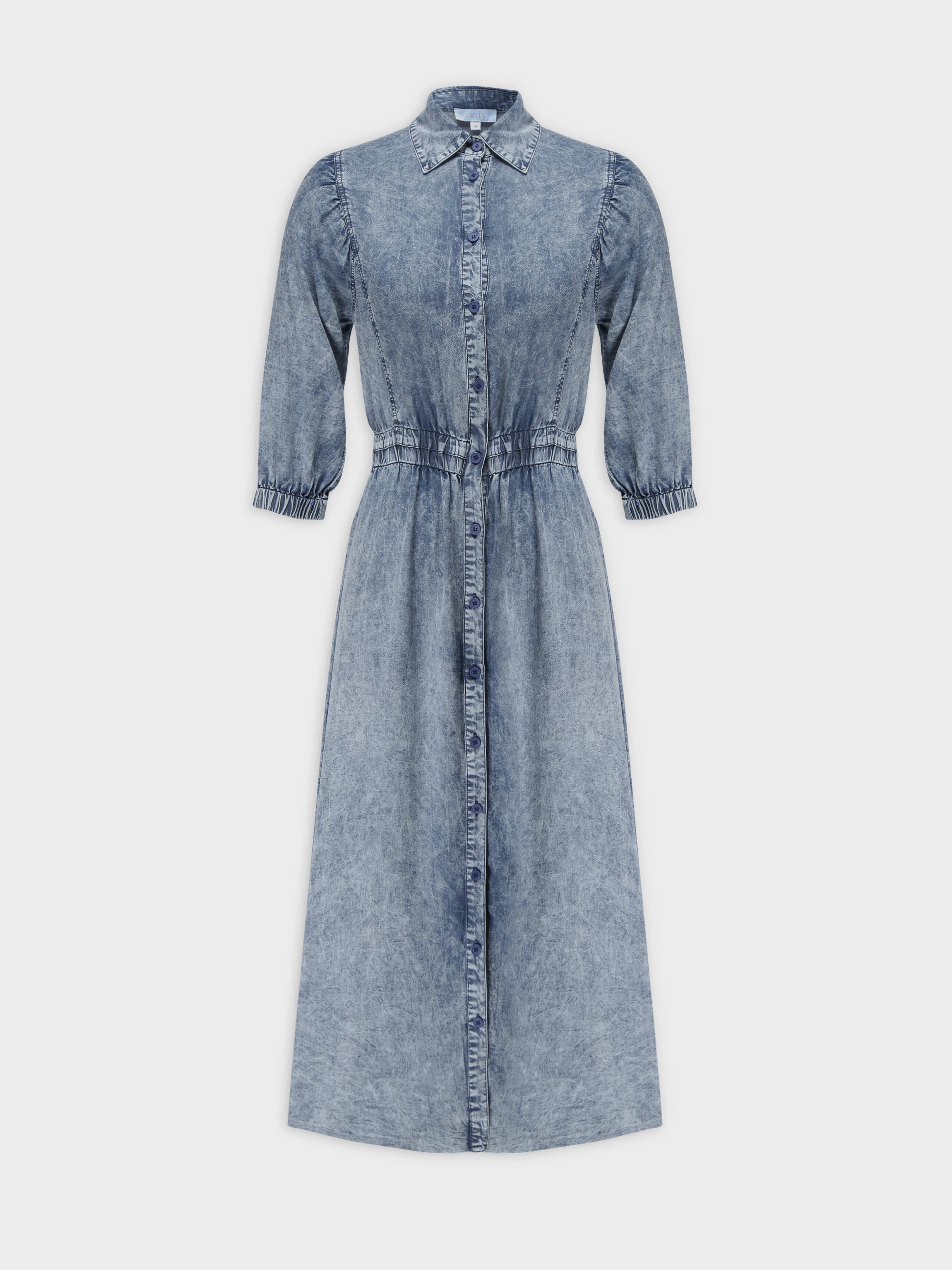 Tuesday Dress-Washed Blue Denim