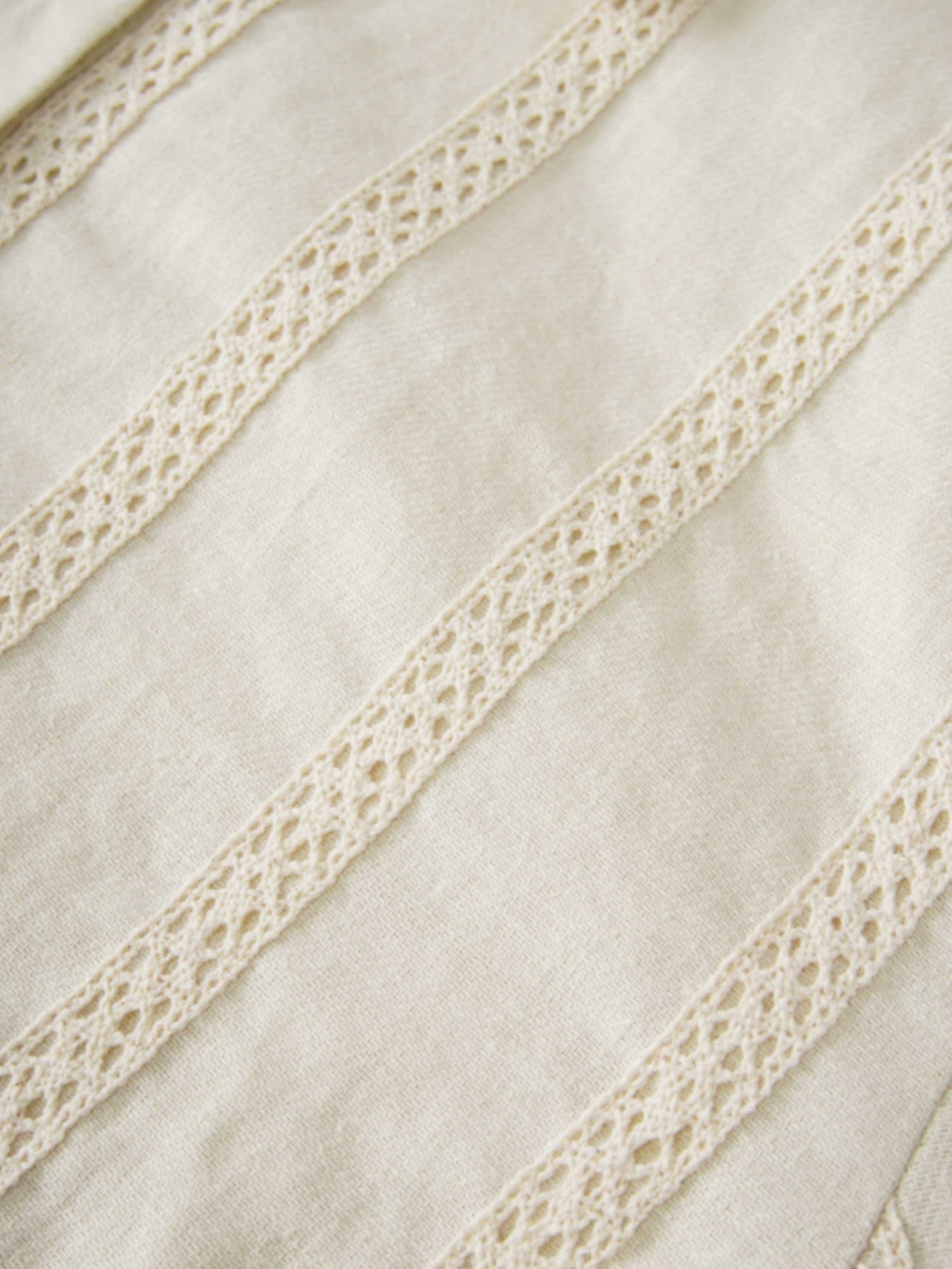 Ruffle Layer Jacket-Cream