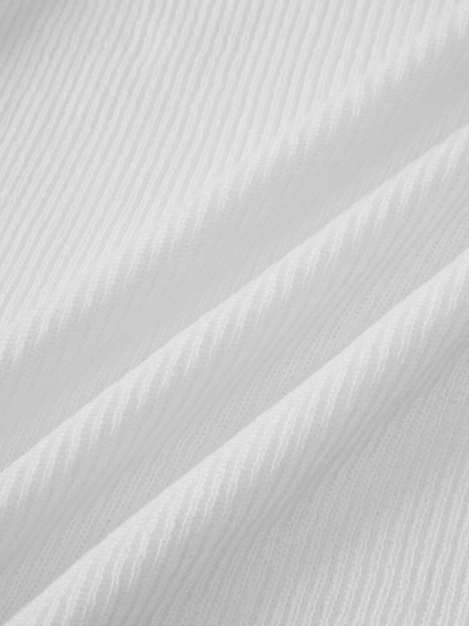 Ruffle Sweater-White