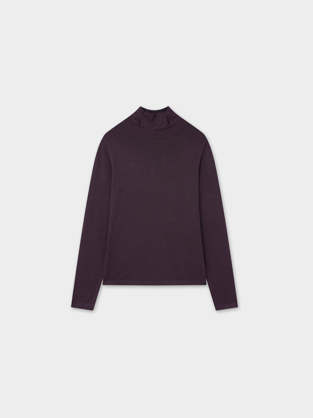 Knit Turtleneck-Brown