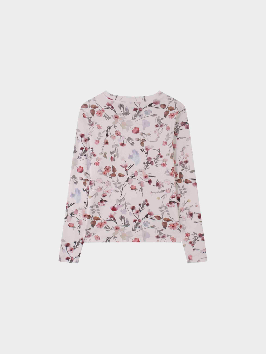 Basic Printed T-shirt-Soft Floral