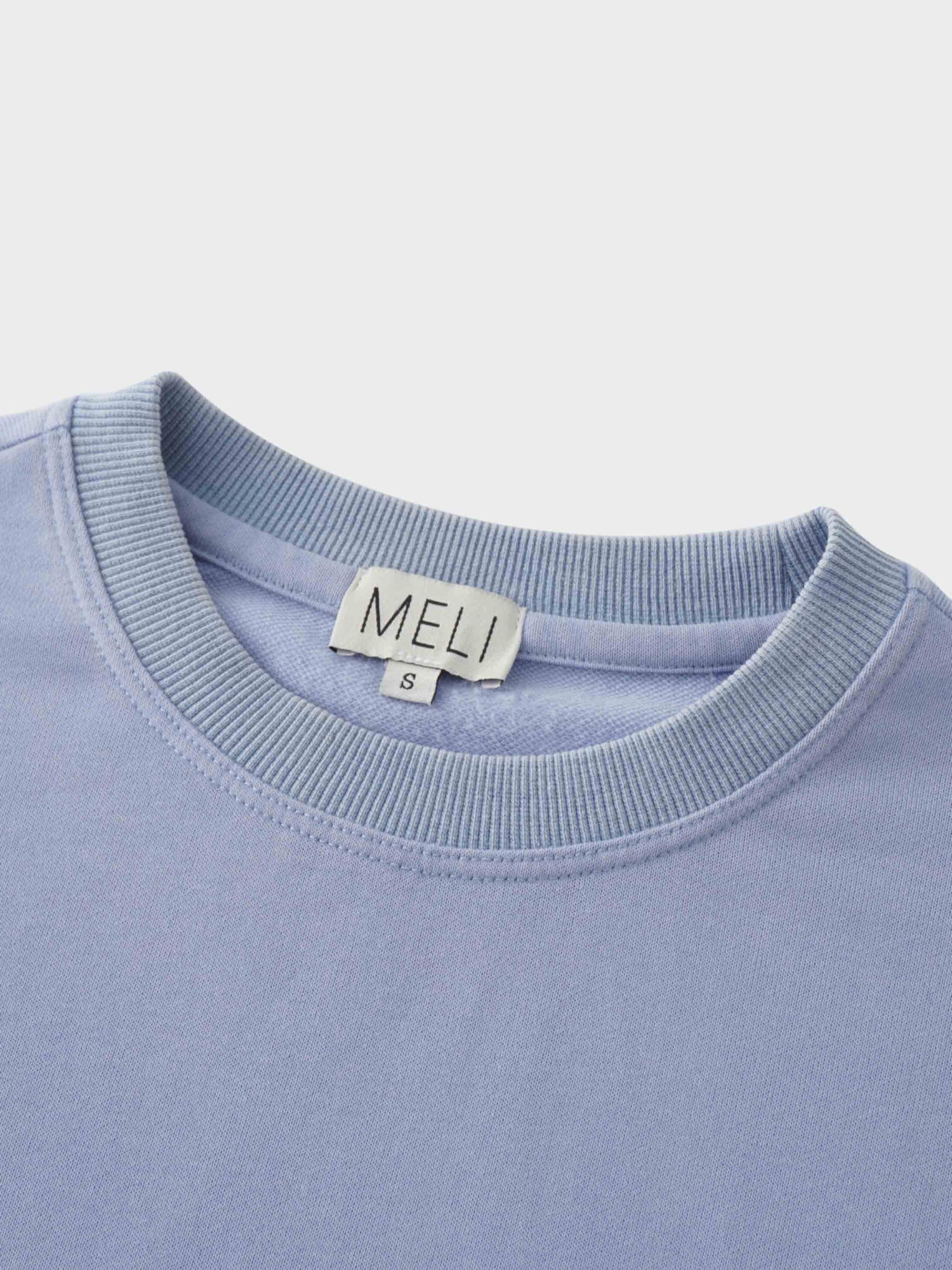 Washed Dolman Bomber Tee-Blue