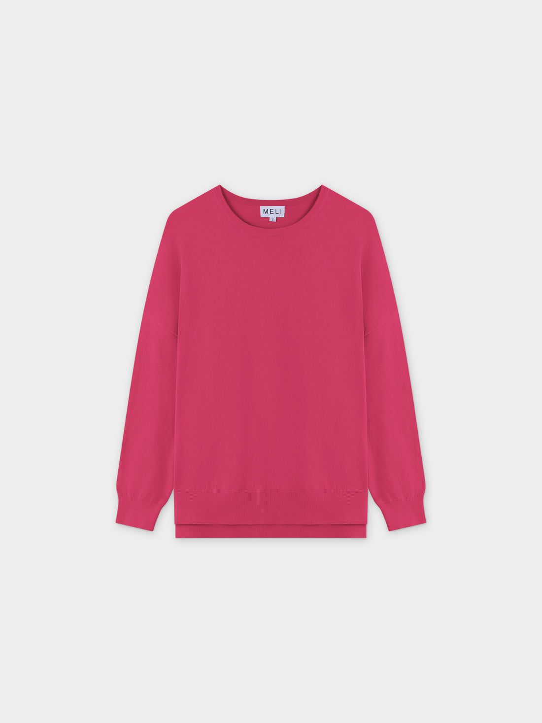 Oversized Lightweight Sweater-Pink