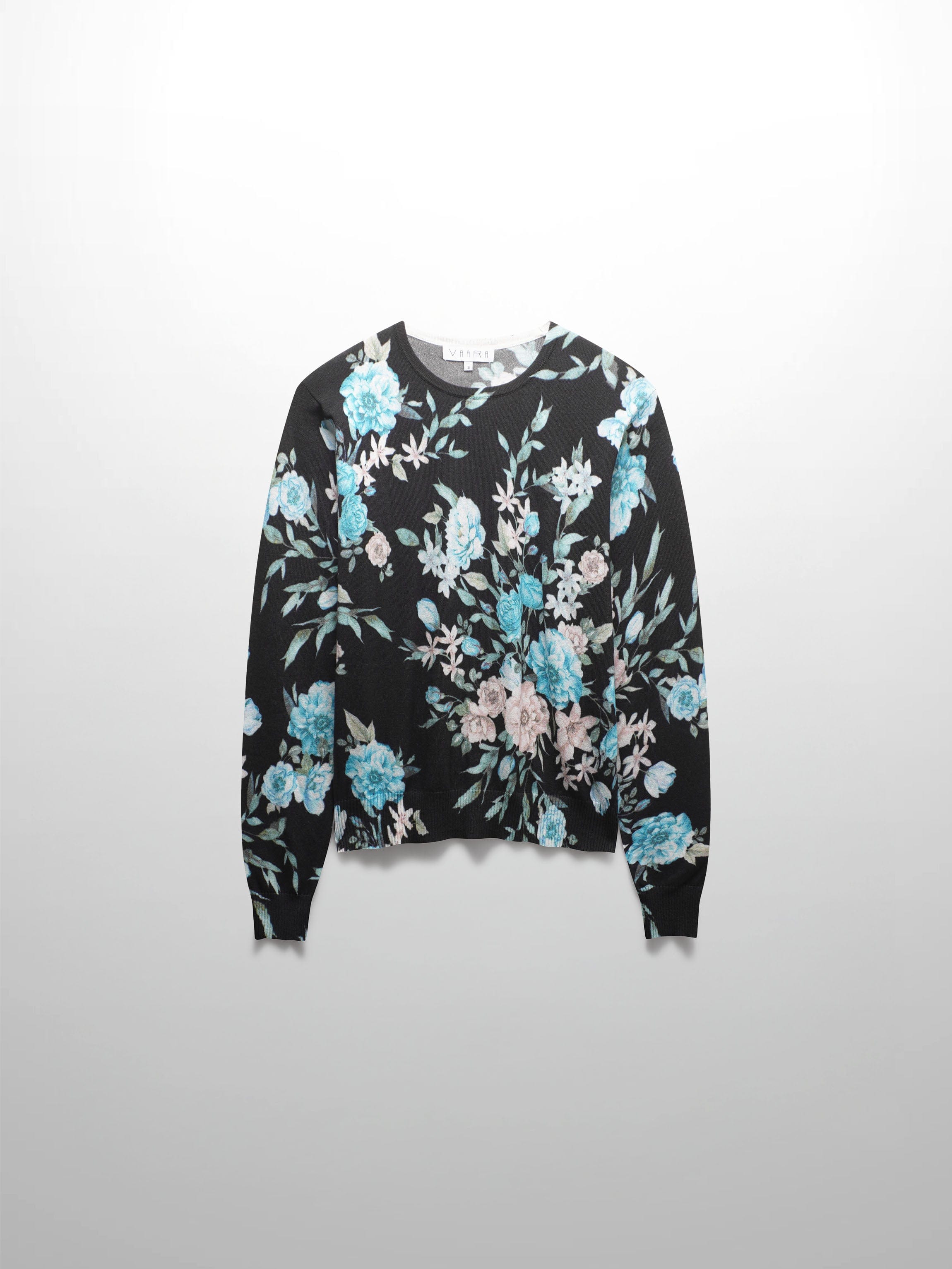 Printed Sweater-English Tea Floral